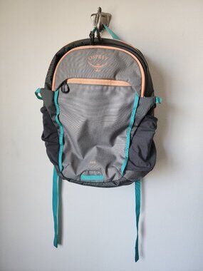Osprey Axis gray compact laptop backpack 24L